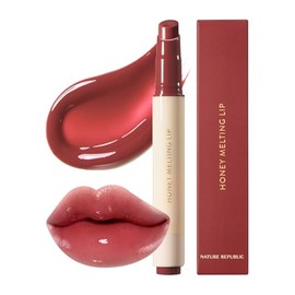 Nature Republic- HONEY MELTING LIP (05 PLUM) K-BEAUTY, Bálsamo labial, Tinte, Coreano, Brillo labial, Lindo, Resplandor