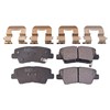 febi bilstein 116301 Brake Pad Set with Mounting Material, Pack