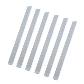 6 Pieces 1/8" X 1" Square Aluminum Flat BAR 12" Long .6061 General Purpose Plate, 3mm X 25mm X 305mm Aluminum Flat Plate, T6511 Solid New Mill Stock