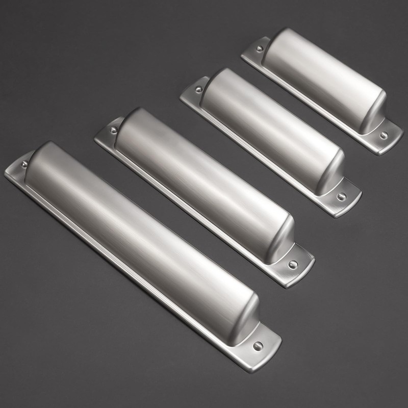 POVEFONK 10 Pack 3 inch(76mm) Brushed Satin Nickel Kitchen Cabinet