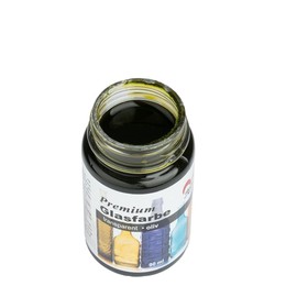 Ideen mit Herz Premium Glass Paint | Transparent | Waterproof | 90 ml (Olive)