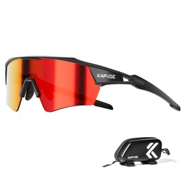 KAPVOE Cycling Glasses Men's Quick Glasses Women's Road Bike Glasses UV400 Protection Sports Sunglasses MTB Cycling Glasses TR90 Frame Cycling Glasses Sports Glasses Cycling Mountain Bike Running