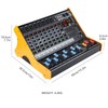 Mixers Audio 9 Channel Mixer, Dj Mixer Board Mixer Audio
