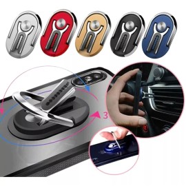 Universo en Linea Soporte Anillo Sujetador Dedo Carro Celular Metálico 1 Pz F