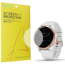 for Garmin Vivoactive 4S Screen Protector, YOUkei Full Coverage Premium High Definition Ultra HD Clear for Garmin vívoactive 4S (40mm) Smartwatch (6 Pack)