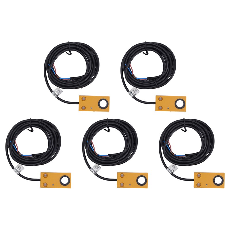 5PCS Non Contact Proximity Sensor 2 Wire Normally Open Distance