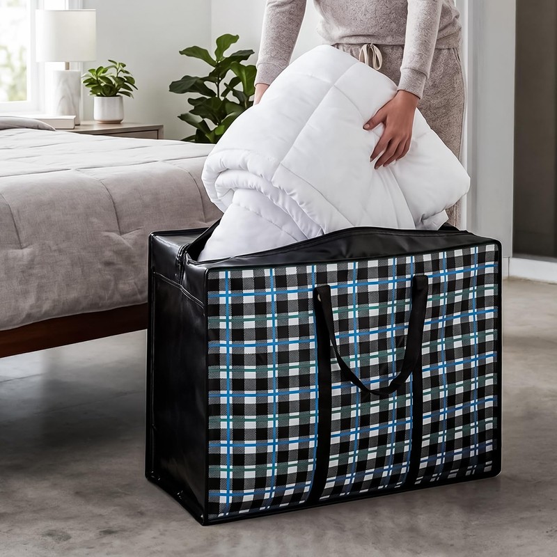 2Pcs 52L Medium Storage Bags | Heavy Duty Moving Bags