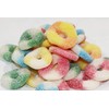 Smarty Stop Mini Sour Gummy Rings Candy GummiRoos (Assorted, 2.2