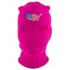 Gravity Threads USA Country 3-Hole Ski Mask - Hot Pink