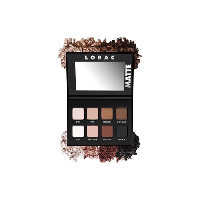 Paleta de sombra de ojos mate de LORAC Pro