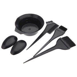 5Pcs Hairdressing Brushes Bowl Combo Salon Hair Color Dye Tint Tool Set Kit ALKOY
