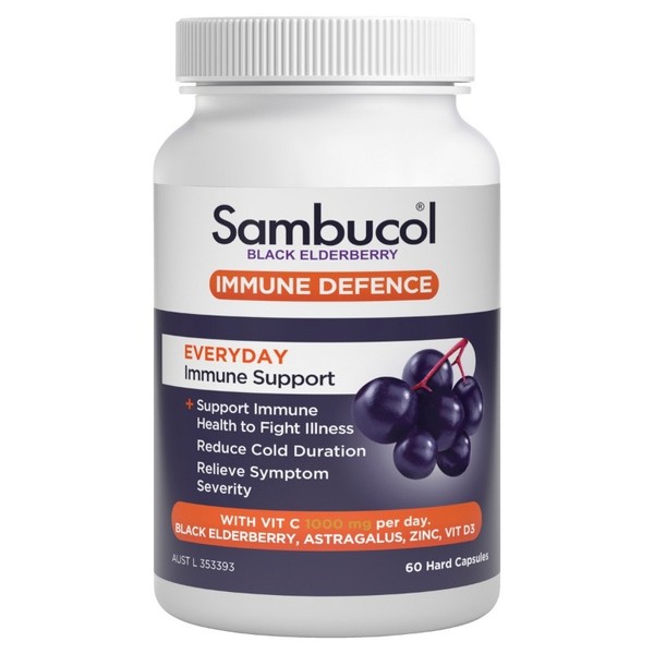 Sambucol Immune Defence Everyday Immune Support Cap X 60