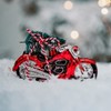 Sass & Belle Christmas Tree On Motorcycle Shaped Bauble