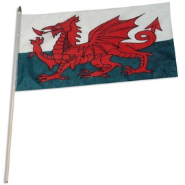 US Flag Store Wales Flag, 12 by 18-Inch