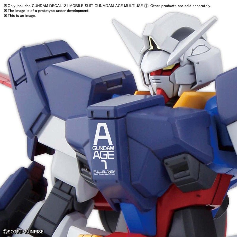 Bandai Spirits MK61985 Gundam Decal No.121 Mobile Suit Gundam AGE