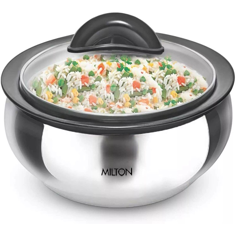 Milton Thermo Stainless Steel Insulated Casserole Keep Hot/Cold Serving Dish
