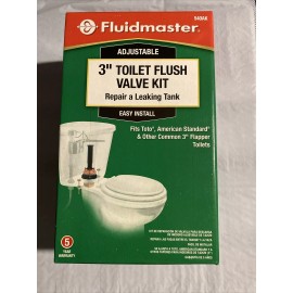 Fluidmaster 540AK Adjustable 3” Toilet Flush Valve Kit