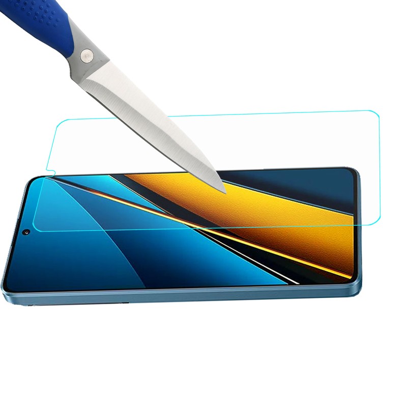 Mr.Shield Screen Protector compatible with Xiaomi Poco X6 [Tempered Glass]