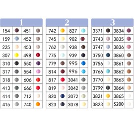 LIRUNQIU 30000 Pieces Diamond Painting Beads, Round 5D Resin Rhinestones Replacement Drills for DIY Diamond Art Kits, Multi-Color Crafting Accessories for Adults Kids (60 Color)