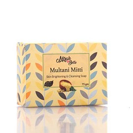 Mirah Belle Skin Purifying - Handmade, Natural, Vegan and Cruelty-Free Organic Multani Mitti Soap - 125 gm
