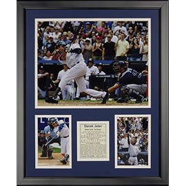 Legends Never Die Derek Jeter 3000th Hit Framed Photo Collage, 16" x 20"