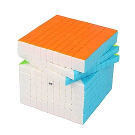 LiangCuber QY Speed Cube 9x9 Stickerless 75MM 9x9x9 Puzzle Cube Magic(2021 Version)
