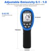 Infrared Thermometer Gun Digital Temperature Meter -50°C ~ 1800°C, Kethvoz