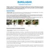 Burglabar 2 Pack Additional Security for Sliding Patio Doors,Sliding Glass