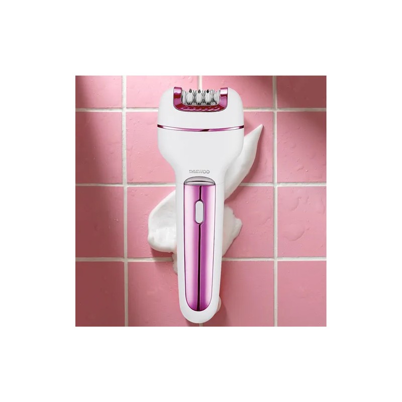 Depiladora Eléctrica Corporal Daewoo 3 En 1 Usb Dw-dgs2 Rosa
