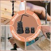Drill Bit Depth Stop Collar Set 8 Pcs, Woodworking Positioning