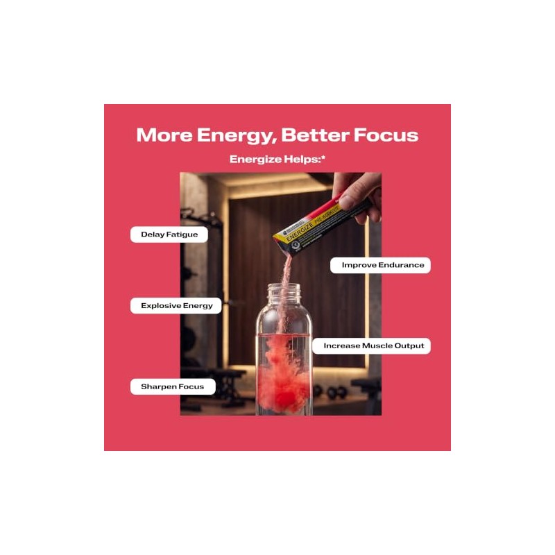 Bodi Polvo Pre-entrenamiento Energize: F?rmula de Beta-alanina