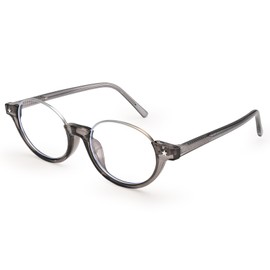 Dollger Oval Blue Light Glasses for Women Men Fashion Retro 90s Small Frame Computer Glasses