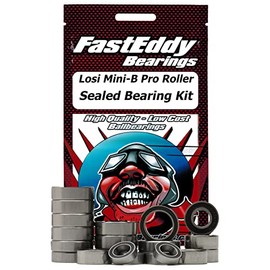 FastEddy Bearings Compatible with Losi Mini-B Pro Roller Sealed Bearing Kit