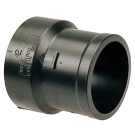 NIBCO Fig No 5805-N, 3 in. ABS DWV Soil Pipe Adapter Hub x No Hub, Solvent Weld