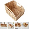 FELTECHELECTR Handwoven Storage Basket for Home Organization Multi-functional Woven Container