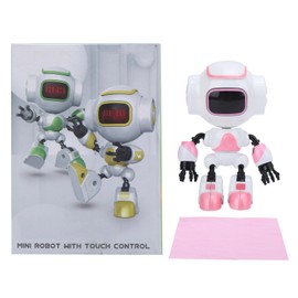 Pocket Early Education RC Robot Talking Touch Sensing Child Robot with LED Light
