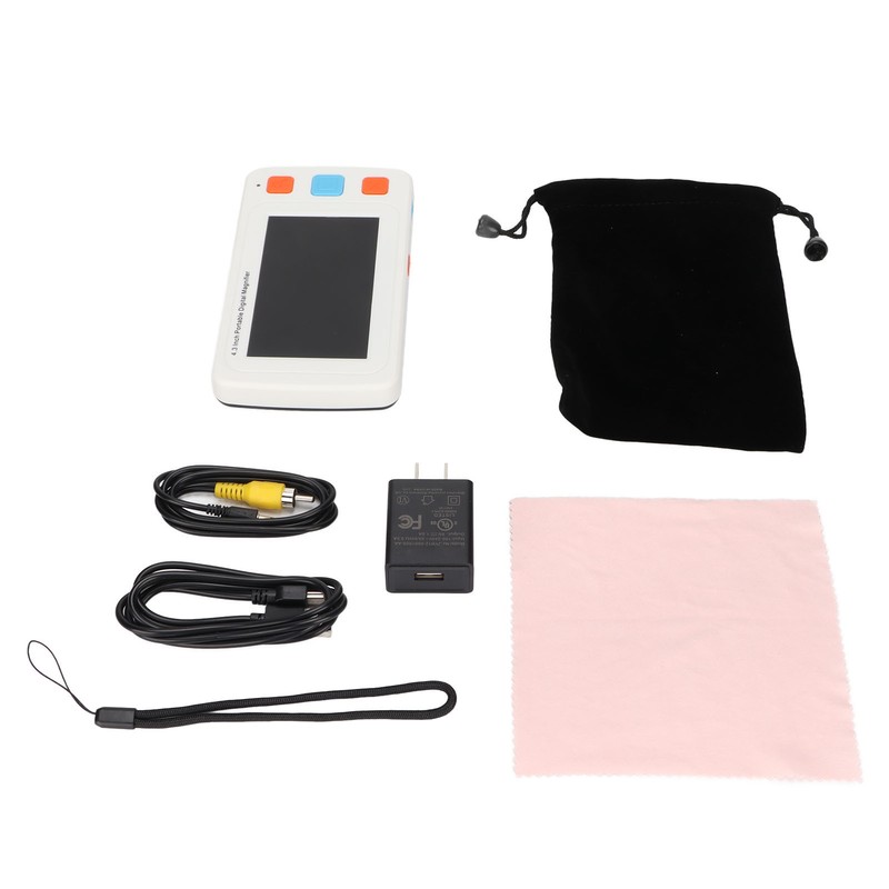 YS010 Digital Reading Magnifier Portable Electronic Video Magnifying Glass Reading