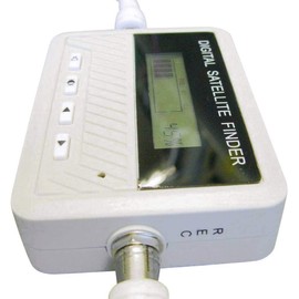 Axing SZU 17-02 Digital Satellite Finder Sat-meter with LCD Display and Beep - Grey