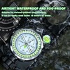 Hiking Compass, Military Marching Compass with Inclinometer, Outdoor Compass with