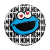 Sesame Street Cookie Monster Nom Nom Pinback Button Pin