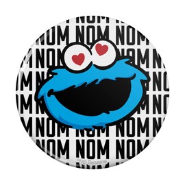 Sesame Street Cookie Monster Nom Nom Pinback Button Pin