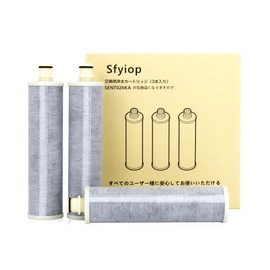 sent026ka sent025ka Water Filter Cartridge Replacement for Wide Shower Mixing Faucets, Takara Standard Water Filter Cartridge, Easy to Remove, For Kitchen Faucets, Set of 3