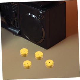 LABRIMP 4 Sets Speaker Cabinet Feet Pads Slip Ring Isolating Feet for Amplifier Protection Vibration Reduction for Audio Devices