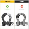 Nilight 2 Pack 3/4" Mega D-Ring Shackle with 7/8" Screw