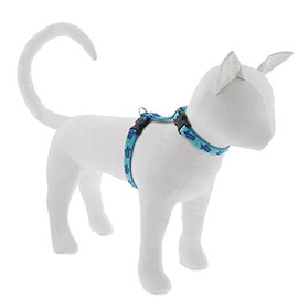 LupinePet Originals 1/2" Turtle Reef 12-20" H-Style Harness for Small Pets