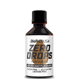 BioTechUSA Zero Drops, Nut Nougat, 65 g