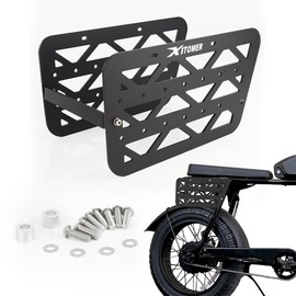 Xitomer Motorcycle Saddlebag Support Pannier Racks Compatible with Super73 S2 Series Luggage Racks Saddlebag Side Carrier Racks