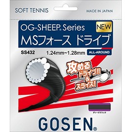 ゴーセン GOSEN テニスガット・ストリング OG-SHEEP MSフォースドライブ　ソフトテニスストリング ガット SS432