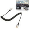 HD Multimedia Interface Coiled Cable High Speed 4K 60Hz Male