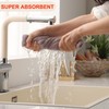 Moosfor 100% Cotton Tea Towels, Highly Absorbent Soft Dish Cloths,